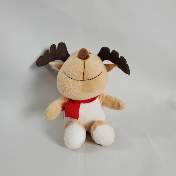 Bass Pro Shops Reindeer Plush Santas Wonderland Stuffed Animal Christmas 7" - Picture 2 of 7